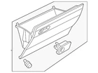 Genuine Volkswagen Glove Box Door 3CN-857-101-B-82V New. Price: $33.27.