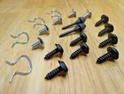 Glove Box/hinge Parts & 4 Knob Clips! For Camaro Chevelle Firebird Nova Gto Etc New. Price: $38.00.