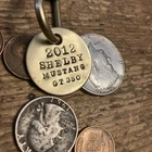 2012 Ford Shelby Mustang GT-350 Brass Key Fob Carroll Cobra Pony New. Price: $16.95.