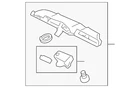 Genuine Honda Glove Box Door Striker 77541-SHJ-A00 New. Price: $104.94.
