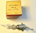 Mopar 2080321 Glove Box Lock & Keys 1960 1961 Dodge, Desoto, 1962 Imperial Nos New. Price: $52.25.