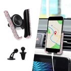 Hqrnyp Bling Car Phone Holder, Holders 3.35*3.35 Inches, Pink Diamond New. Price: $13.11.
