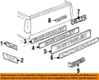 Gm Oem 89-00 Brougham Pick Up Box Exterior Trim-decal 15630179 New. Price: $48.52.