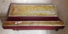 1961 1962 Lincoln Continental Original Red Dash Glove Box Door Used. Price: $100.00.