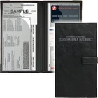 Auto Insurance And Registration Card Holder - Vehicle Glove Box Document New. Price: $23.57.