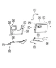 Genuine Mopar Glove Box Lock Assembly Cylinder 68519241AA New. Price: $27.62.