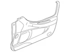 Genuine Honda Lining Front Door *YR169L* (mild Beige) 83583-S87-A11ZC New. Price: $357.96.