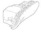 Genuine Mercedes-benz Glove Compartment Housing 213-680-44-06-9K00 New. Price: $552.62.