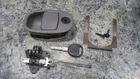 Chevrolet Trailblazer Latch 2002-05 Handle With Key Med Gray Used. Price: $24.99.