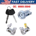 Door Cylinder Set Kit With Same Keys Ignition Locks For 95-03 Toyota Tacoma New. Price: $40.00.