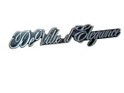 70'S 80'S Cadillac Deville Elegance Dash Bezel Metal Script Emblem Oem 1606002 Used. Price: $19.98.