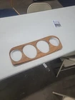 1969 Mustang Shelby Orig Deluxe Decor Dash Teak Woodgrain Gauge Panel Overlay Used. Price: $229.99.