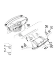 Genuine Mopar Glove Box Door Bumper 68439215AA New. Price: $16.07.