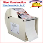 Take-a-label 5M Manual Dispenser, Web Capacity Up To 5" Steel Construction New. Price: $79.57.