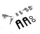 1964.5-1965 Ford Mustang One-key Ignition Door Trunk & Glove Box Locks 5PC Set New. Price: $69.95.