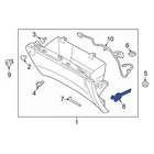 Ford Edge 2015-2019 FT4Z5806200C Glove Box Support New. Price: $60.22.