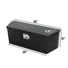 35"X12"X12" Aluminum Heavy Duty Pickup Truck Bed Storage Tool Box W/ Lock & Key New. Price: $114.94.