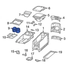 For Chrysler Pacifica 2021-2025 68530231AA Console Cup Holder New. Price: $50.34.
