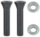 Oer Black Door Lock Knob Set & Clear Ferrules For 1961-1964 Chevy Olds Pontiac New. Price: $23.98.