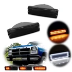 For 91-93 Dodge D150 250 350, W150 Front Bumper Drl Signal Lights Smoked New. Price: $69.99.