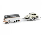Schuco 1/64 Vw Volkswagen T1 + Trailer Beetle #53 Herbie Lowrider. Metal. Box New. Price: $69.90.