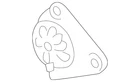 Genuine Volkswagen Glove Box Frame Stop 3C1-858-635-A New. Price: $5.47.