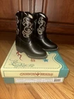 Canyon Trails Lil Cowboy Boots Pointed Toe Classic Black Toddler Size 5 CT-104- New. Price: $40.00.