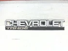 1995- 2000 Chevrolet Chevy Tahoe Rear Tailgate Emblem 95, 96, 97, 98, 99, Gm Used. Price: $29.95.