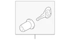 Genuine Mazda Glove Box Lock Kit BG1N-76-250B New. Price: $91.81.