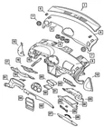 Genuine Mopar Glove Box Door PP251L5 New. Price: $10.05.
