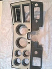 84-87 Chevy Gmc Truck Dash Gauge Bezel 14057867 Silver A/c Squarebody C10 K5 Oe Used. Price: $49.95.