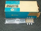 1965 66 Dodge Custom 880 Nos Mopar Glove Box Door Nameplate 2631469 New. Price: $69.95.