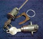 Trunk & Glove Lock Set Mopar Plymouth Fury Dodge 63 64 Remanufactured. Price: $139.99.
