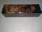 Japanese Glove Box - Black Laquered With Detailed Design Some Paint Chipped Used. Price: $12.00.