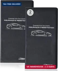 Andalus Auto Registration & Insurance Card Holder Pack 2, Waterproof Essentia New. Price: $35.61.
