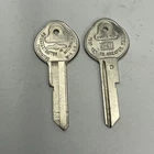 (2) Nos Gm 1968 Trunk & Glove Box Key Blanks Chevrolet Buick Pontiac Olds Y6 New. Price: $14.95.