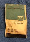 Nos Gm #4566764, #1154261, Glove Box Lock Cylinder, 1963-66 Corvette New. Price: $35.00.
