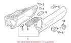Genuine Oem Front Glove Box Latch For Bmw 51169240954 New. Price: $23.34.