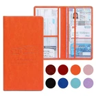 Peisicne Registration And Insurance Card Holder For Women Men, Orange New. Price: $15.99.