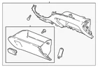 Genuine Gm Shale Instrument Panel Compartment 84901827 New. Price: $44.00.